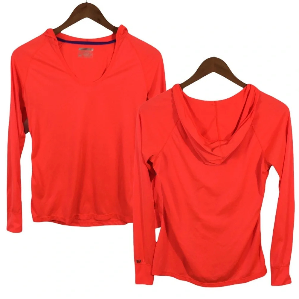 WS795 Layer 8 Performance Hoodie Gym Shirt Top M